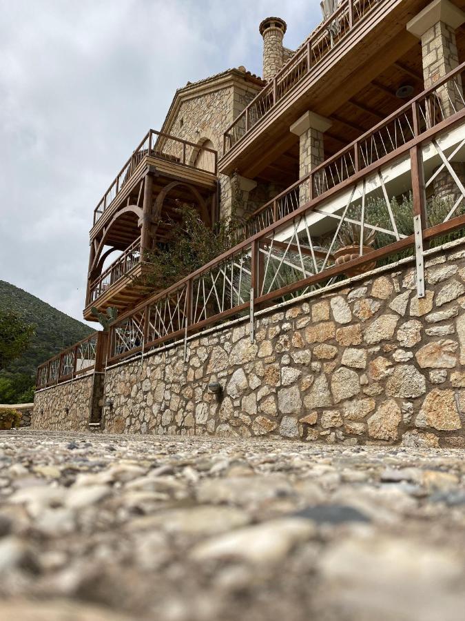 Two-Storey Mansion At The Sea Arkadiko Chorio Exterior foto