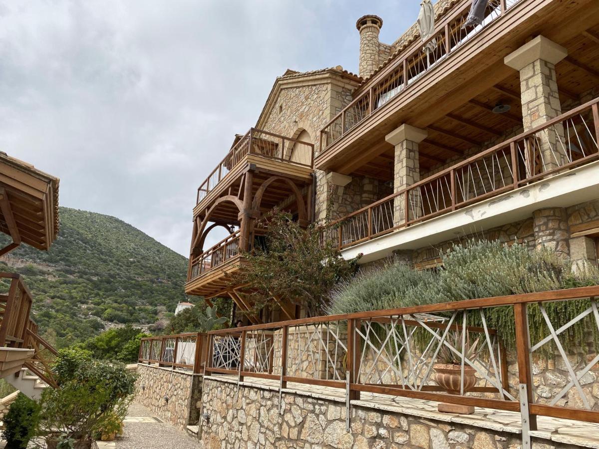 Two-Storey Mansion At The Sea Arkadiko Chorio Exterior foto