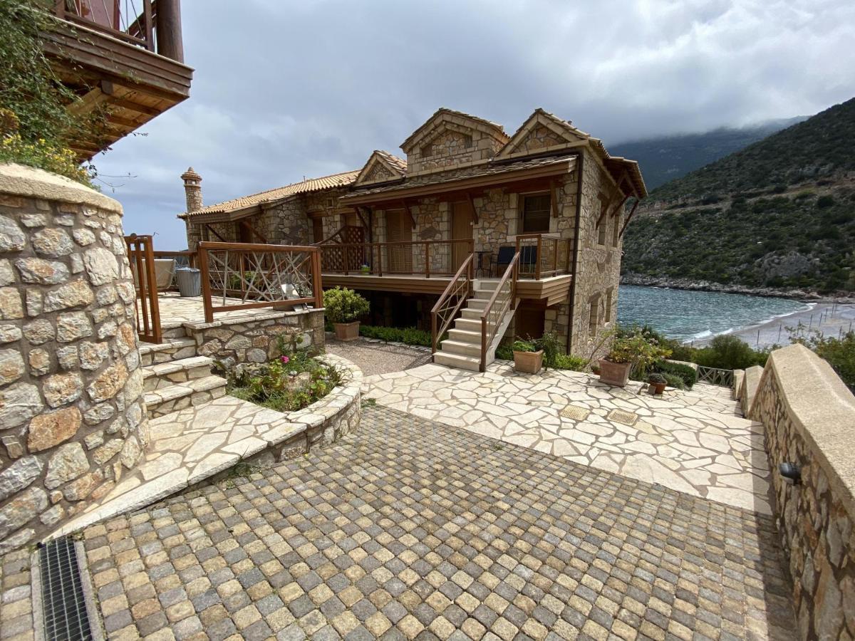 Two-Storey Mansion At The Sea Arkadiko Chorio Exterior foto