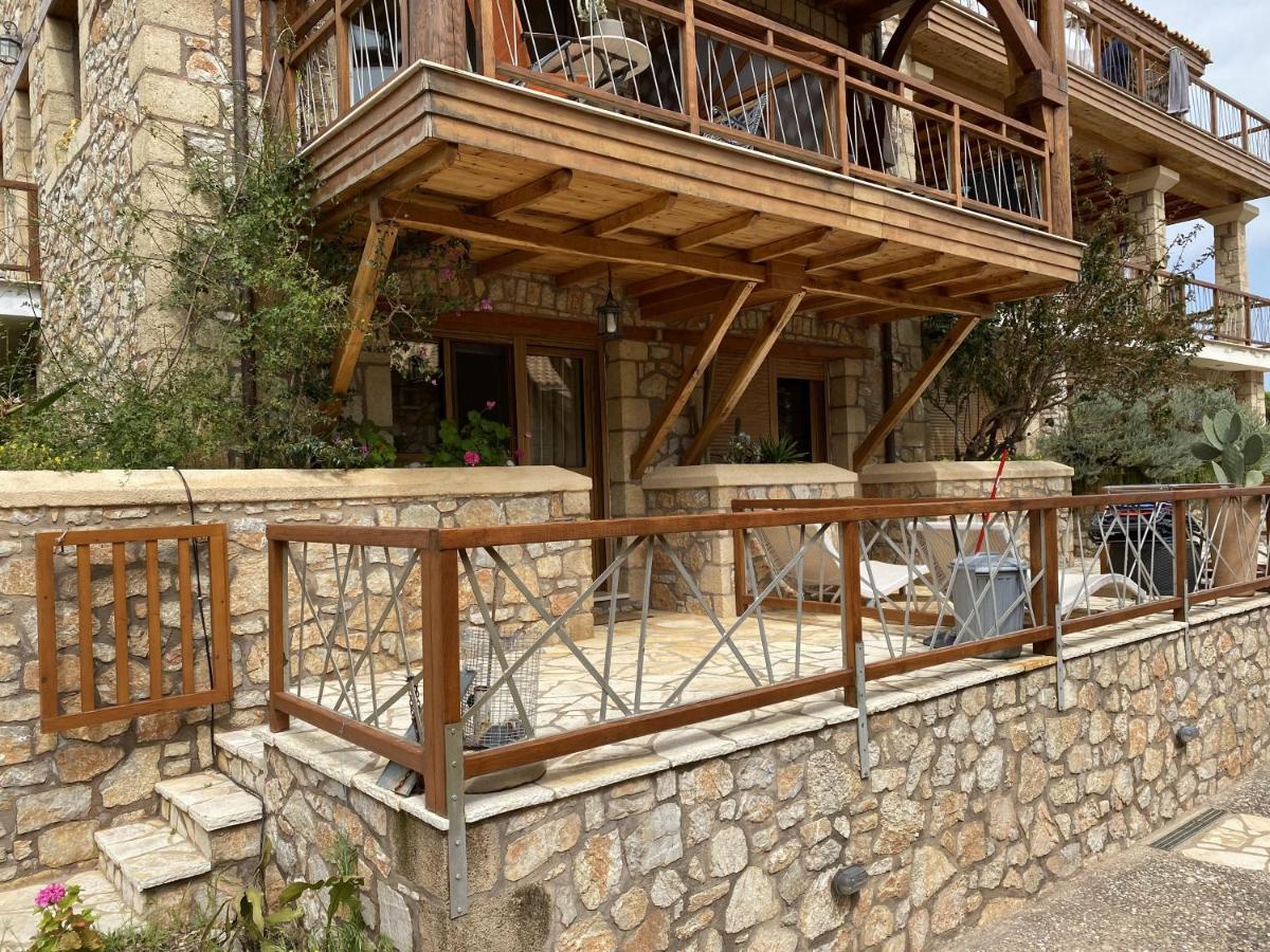 Two-Storey Mansion At The Sea Arkadiko Chorio Exterior foto